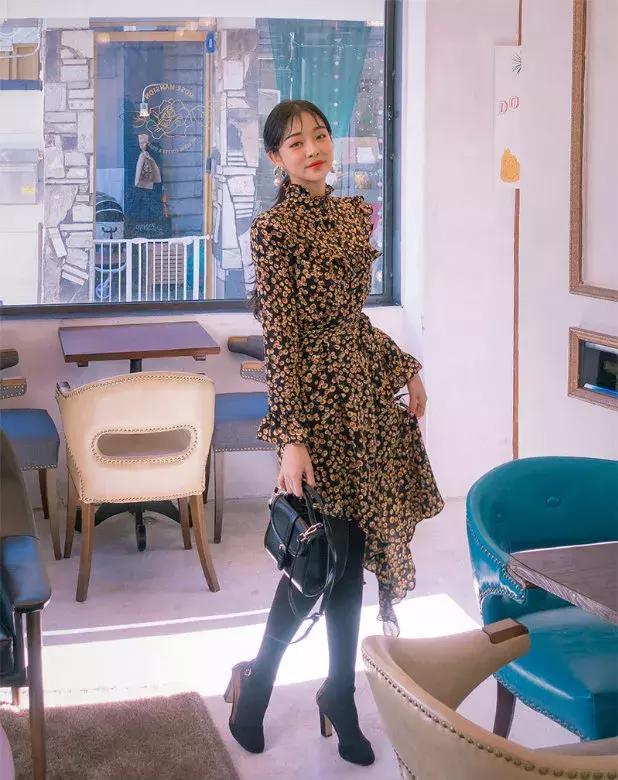 光腿神器怎么搭春季,清爽百搭的显腿神器