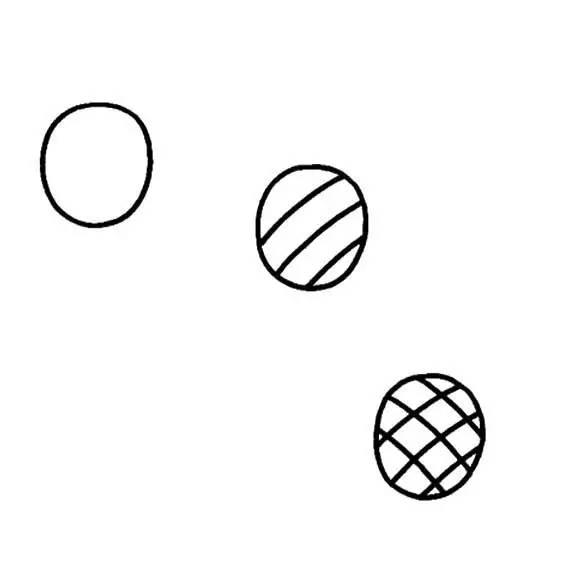 瓜果蔬菜简笔画大全最简单漂亮,儿童简笔画水果5-7岁简单入门