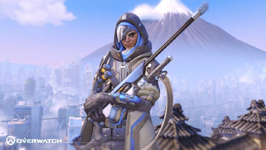 守望先锋地图工坊源氏vs安娜,守望先锋ow源氏第一视角