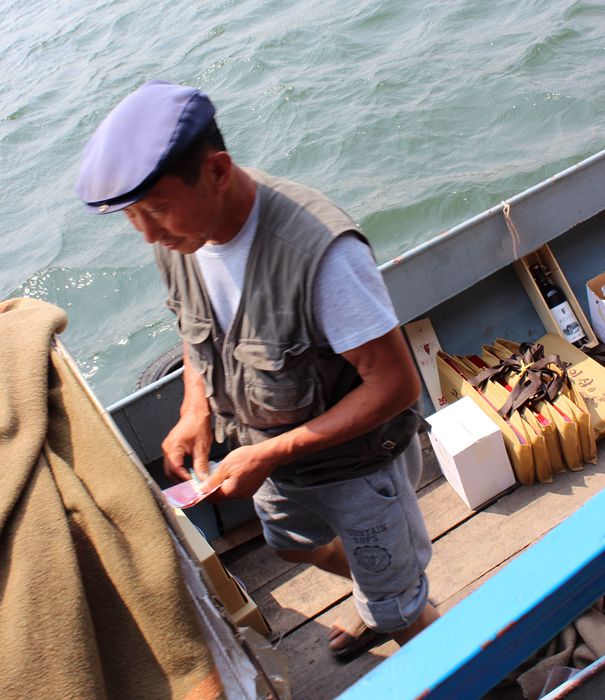 中朝边境美丽的风景,中朝边境桃花盛开的地方