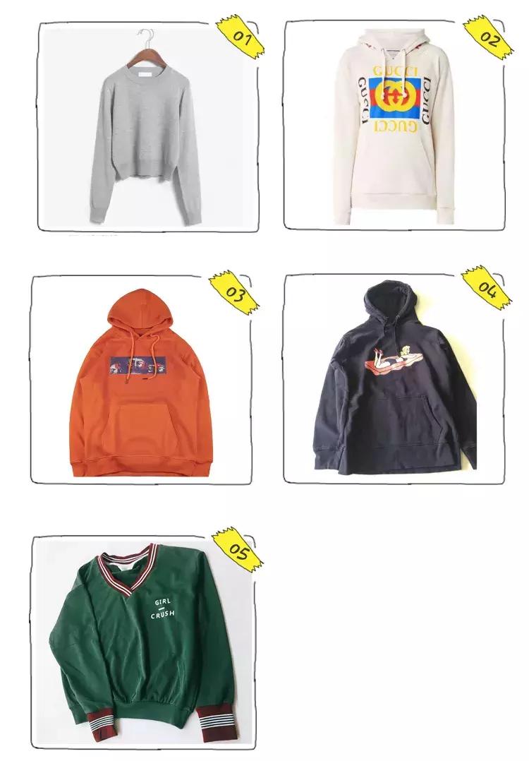 良心帖：耗时1个月的5套卫衣真人版穿搭测评来了。