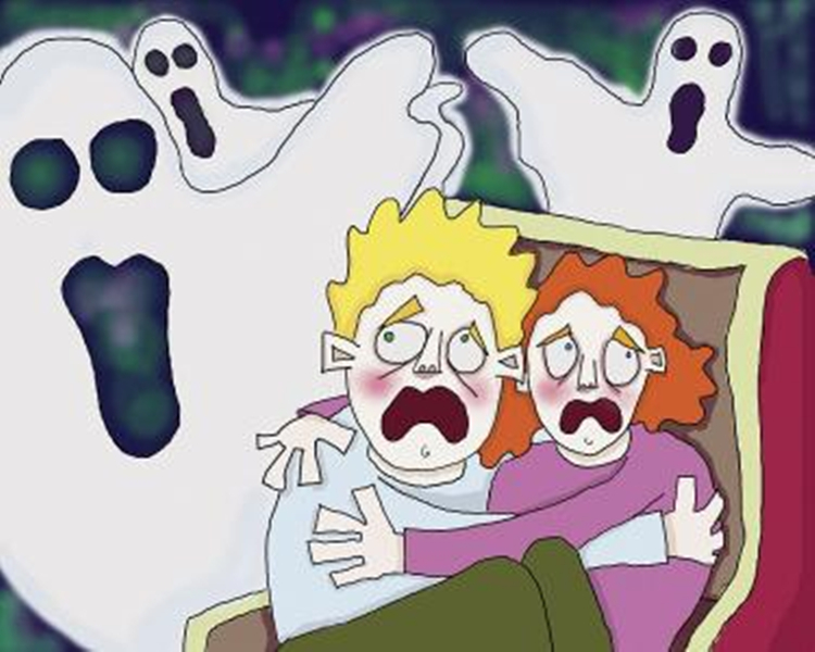 老梦见鬼怎么回事,梦见鬼但是不害怕