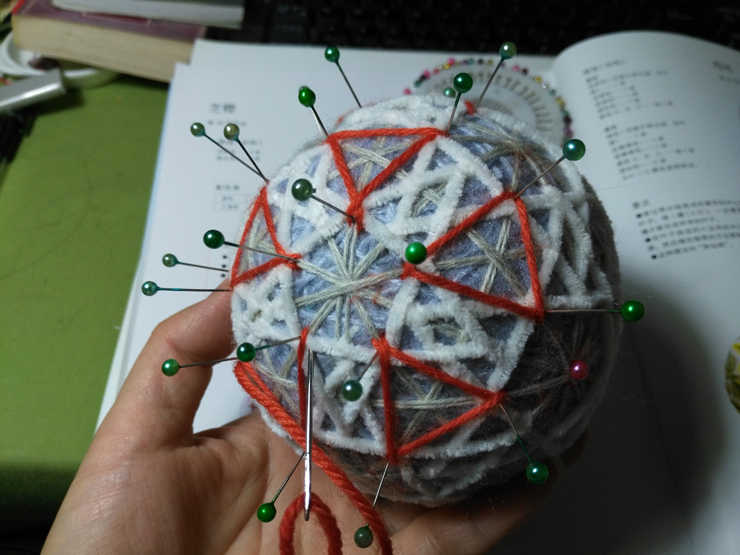 美轮美奂手鞠球制作经典教程,手鞠球制作装饰