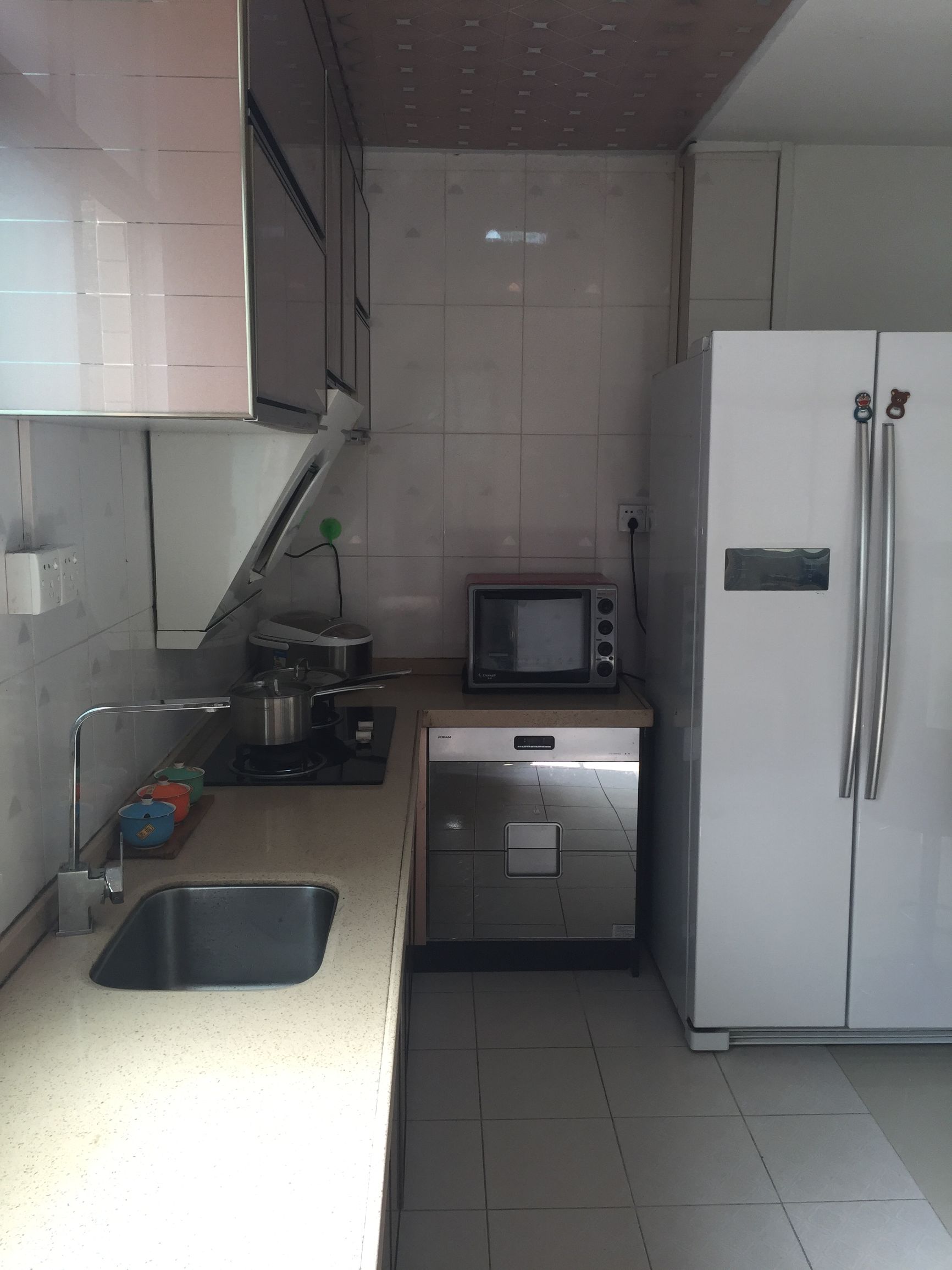 我姐花了1万多装修出来的厨房，你们觉得怎样？