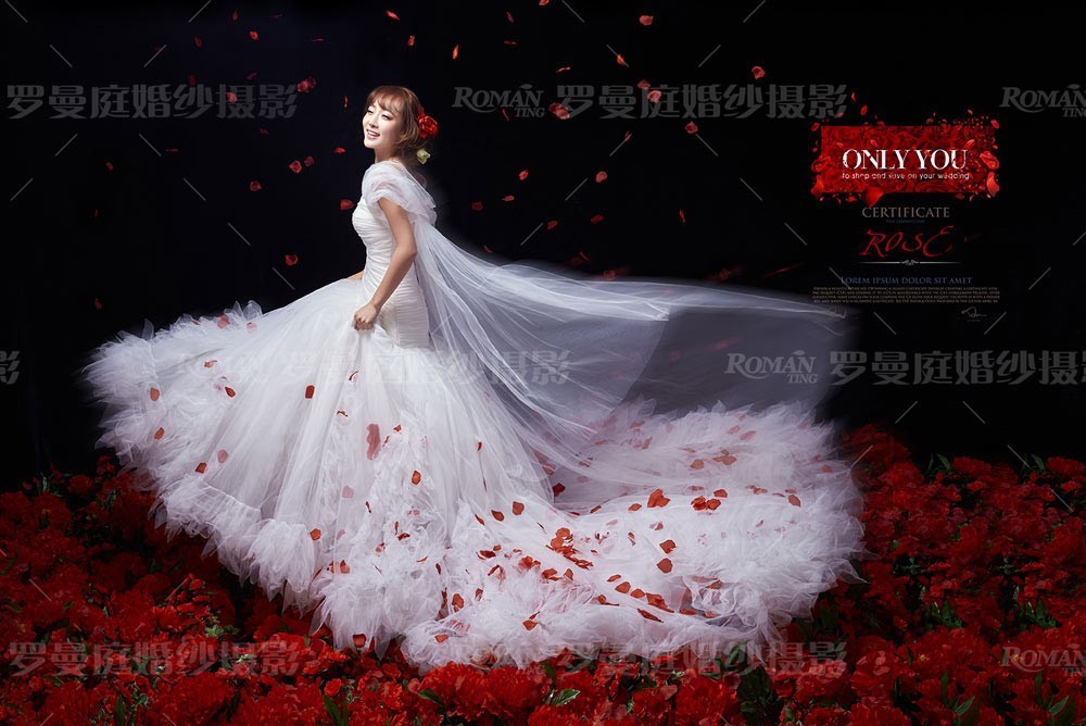 罗曼庭|“欢乐颂”女主角拍婚纱照，会是什么样子？