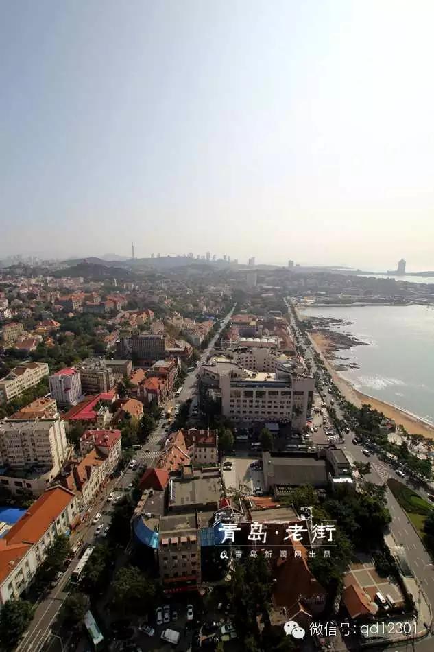 青岛百年老街照片,青岛老房老街