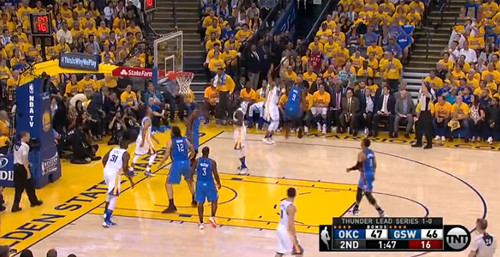 太脏！图解118秒发生的血案，揭密勇士究竟靠谁赢的球？