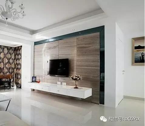 性价比最高的瓷砖电视墙,小众化瓷砖电视墙
