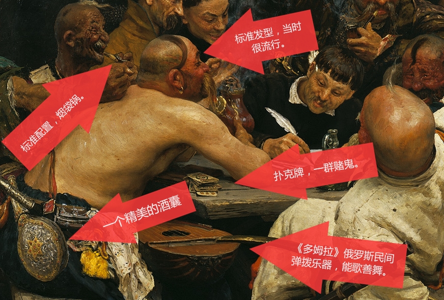 从列宾绘画,看俄罗斯战斗民族的性格