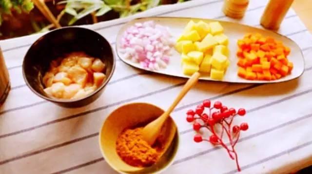 黄磊咖喱饭,黄磊咖喱饭加芒果