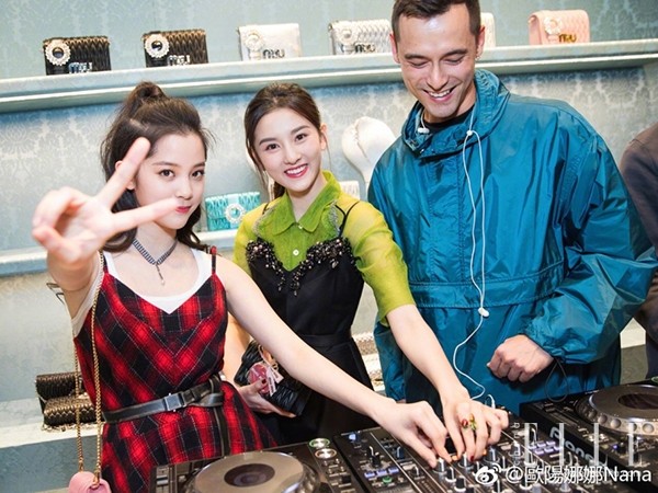 宋祖儿欧阳娜娜侧脸对比,欧阳娜娜和宋祖儿塑料姐妹花