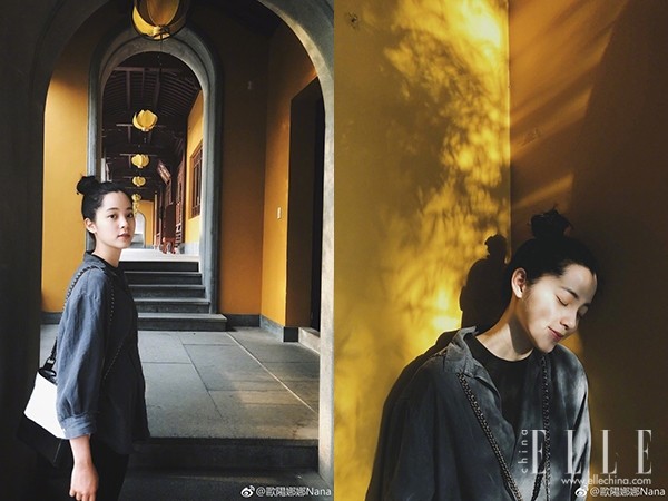 宋祖儿欧阳娜娜侧脸对比,欧阳娜娜和宋祖儿塑料姐妹花