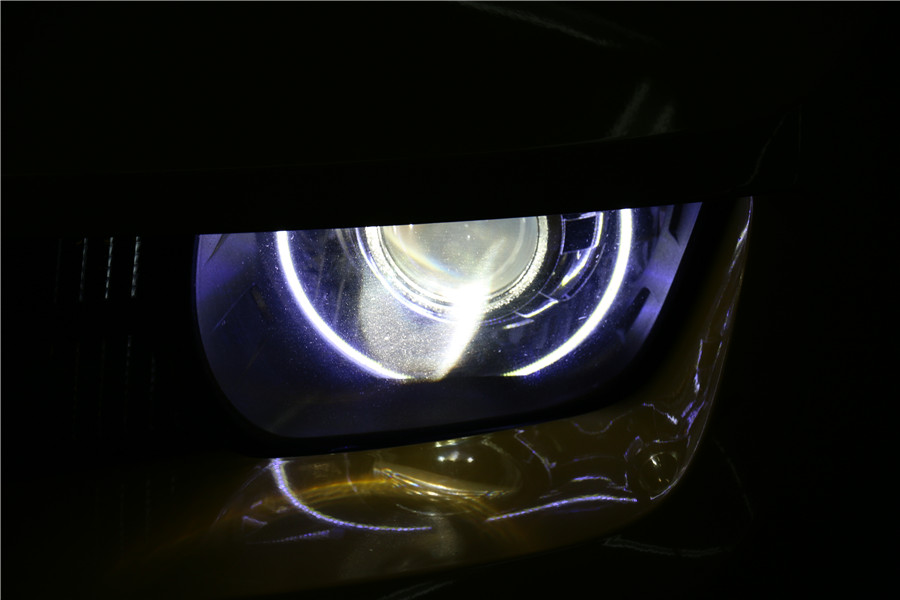 11款大黄蜂科迈罗改灯,大黄蜂科迈罗帅气