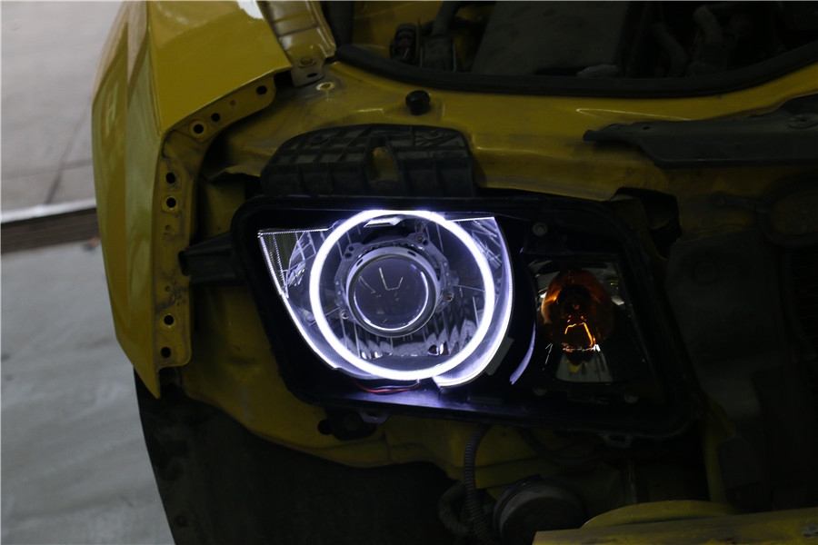 11款大黄蜂科迈罗改灯,大黄蜂科迈罗帅气