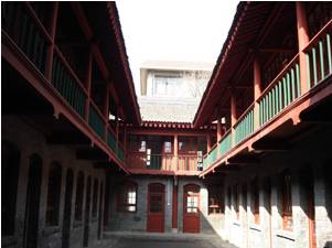 西安的古宅大院,西安市里的古建筑