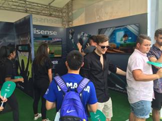 直击赛场内外!“海信绿”刷爆法兰西显强大气场