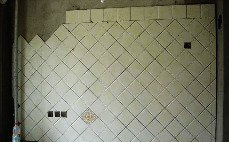 砖砌橱柜不做柜门怎么做才美观,砖砌橱柜如何免拉手