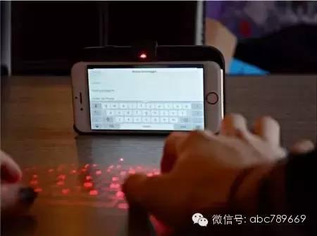 虚拟键盘手机壳,手机炫酷键盘