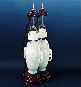 玉雕镶金工艺,玉雕链环教程