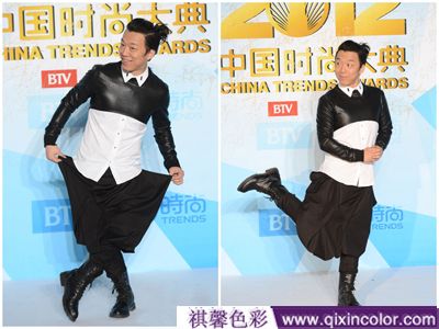 色彩顾问：奕迅宝强男星“太囧”博欢心