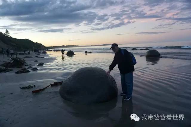 新西兰南岛摩拉基大圆石,新西兰摩拉基大圆石视频