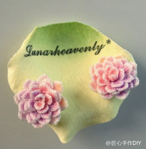 100种经典钩花,最好看的钩花