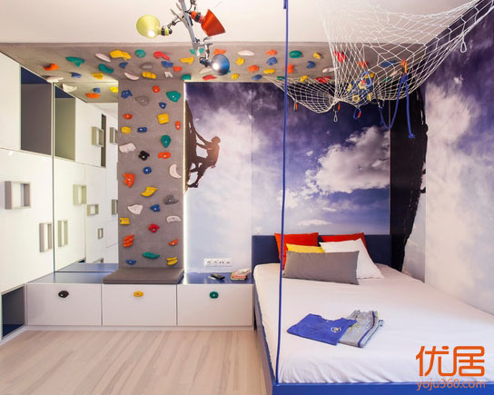 小男孩的卧室该怎么设计,男孩子卧室小该怎么设计高级感