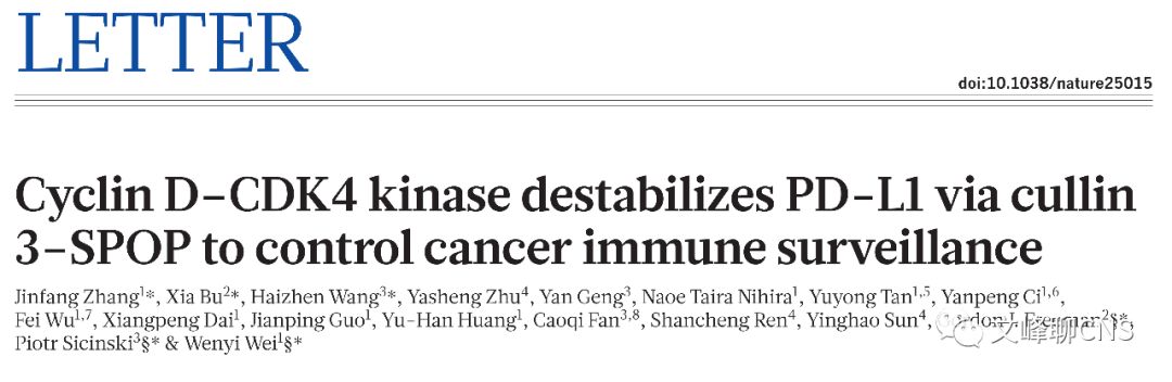 细胞周期与肿瘤治疗,肿瘤细胞的免疫逃逸与免疫治疗