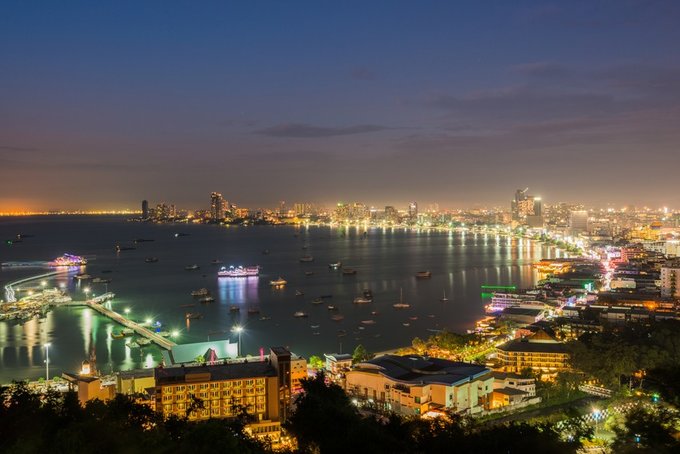 芭提雅海滩是什么海,芭提雅海滩地图