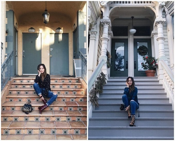 不用p图还好看的拍照方法,腿又短又粗的拍照姿势