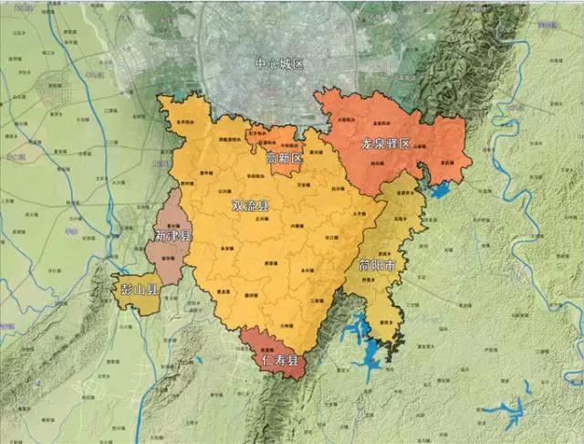 成都天府新区与老成都不一样,成都向上新城