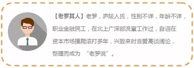 老罗话指数投资,老罗讲股市