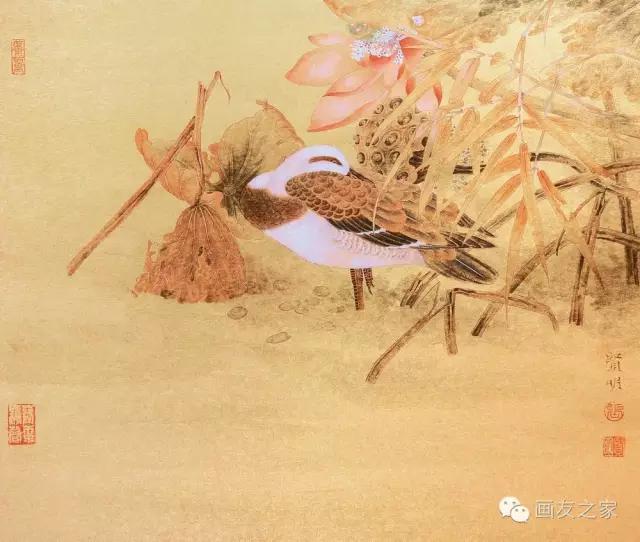 工笔画如何做旧特殊技法之揉纸法,工笔画熟宣怎么做旧