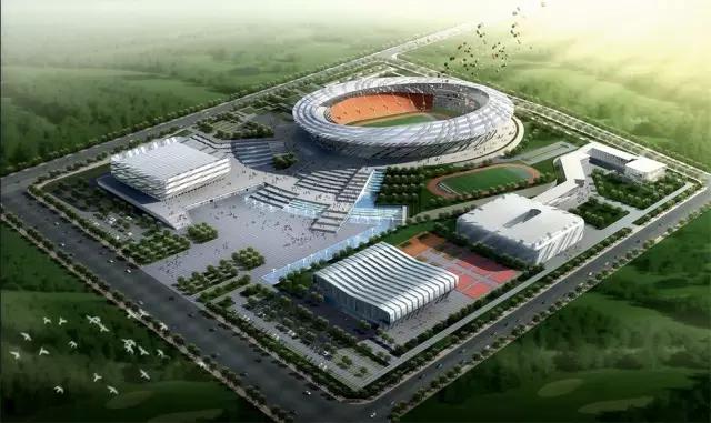 威海文登鸟巢体育馆,文登露天体育馆