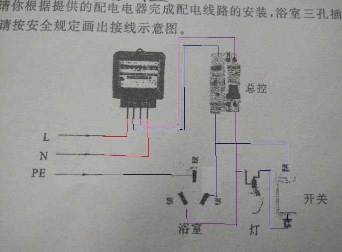 三条电线怎么分辨火线零线地线,颜色一样怎么区分火线零线地线