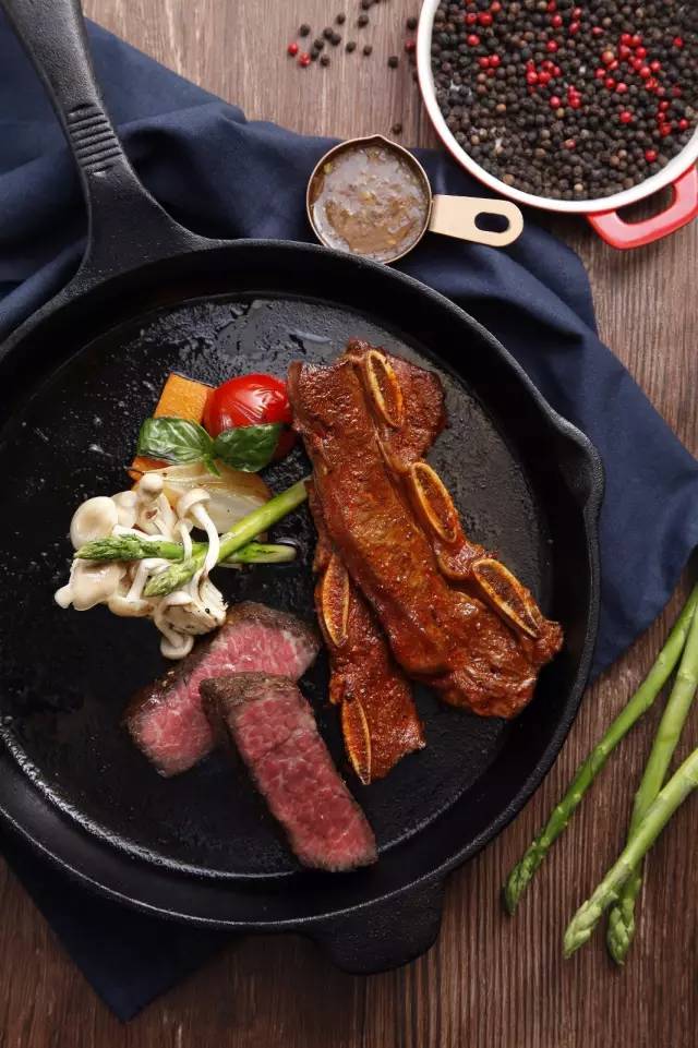 西堤牛排双人限定,西堤双牛排