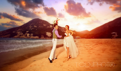 汕头旅拍海景婚纱照,旅拍婚纱照哪个风景好看