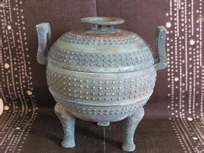 商周青铜器双耳带盖尊鉴定视频,古玩玉器瓷器字画金银青铜器鉴定