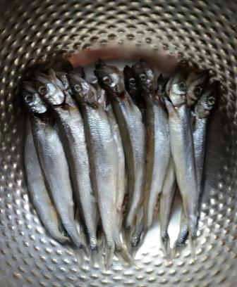 香煎多春鱼老东北,锡纸香煎多春鱼