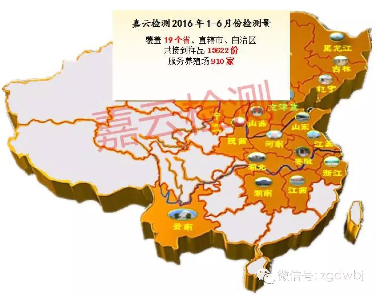 嘉云检测丨2016年6月国内禽病流行状况