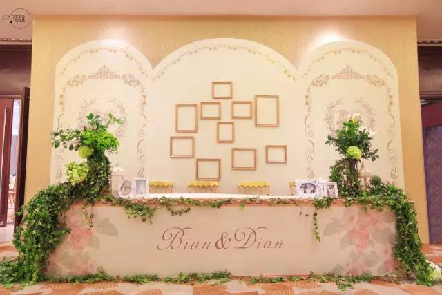 森系婚礼案例,独一无二的浪漫森系婚礼