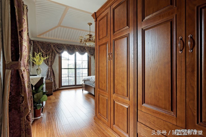 美式轻奢硬装100平,6万软装硬装90平