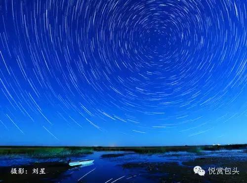 包头草原看星空,草原之上视频