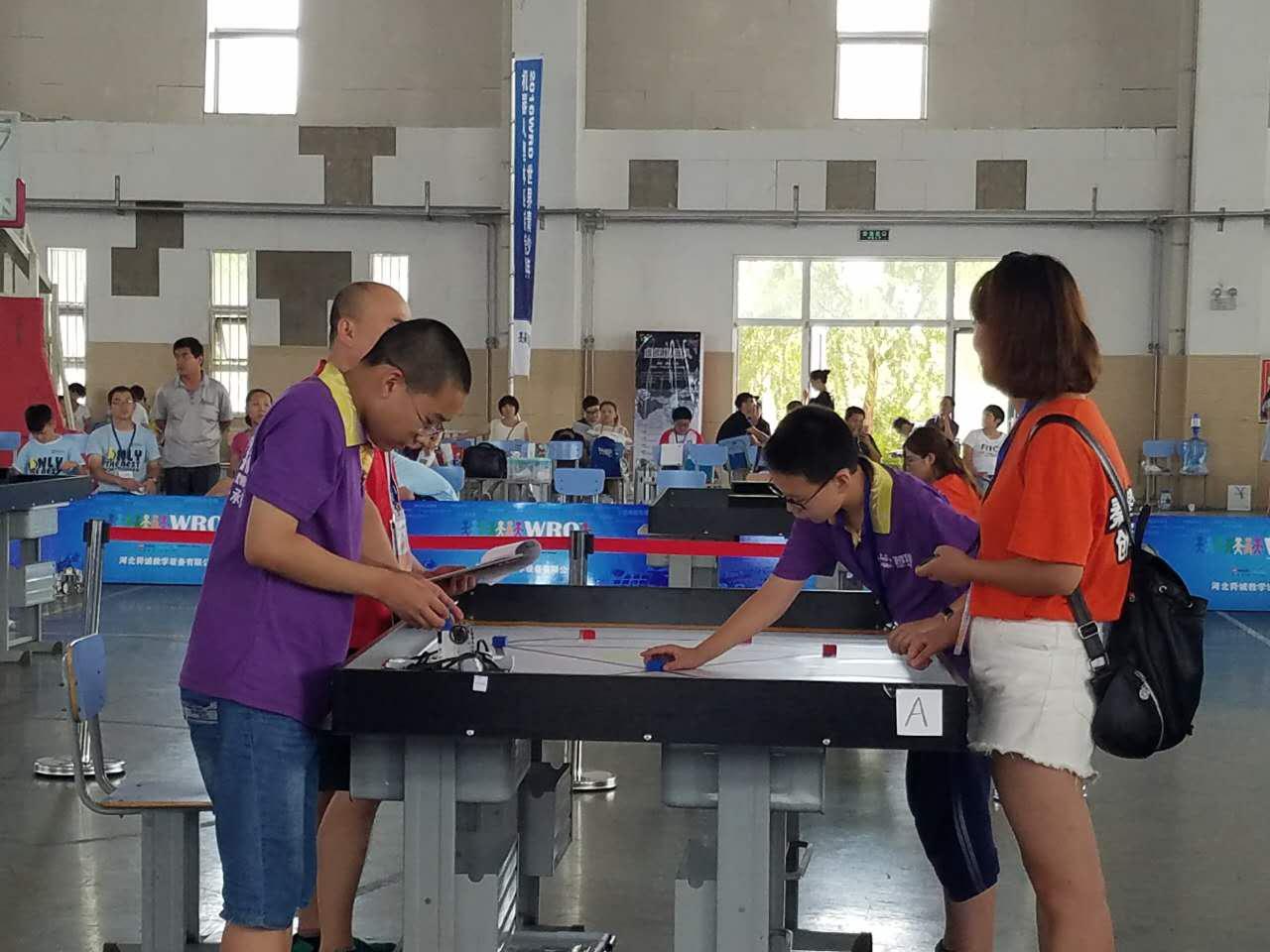 承德6只队伍晋级奥林匹克机器人全国赛