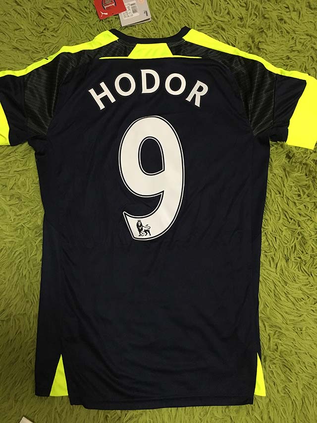 阿森纳20-21第二客场球衣,2016-17阿森纳主场球衣