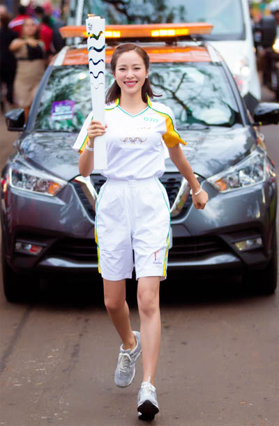 江一燕出任里约奥运会火炬手,江一燕2013年采访