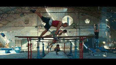 街头奥运会,街头大屏幕观看奥运会