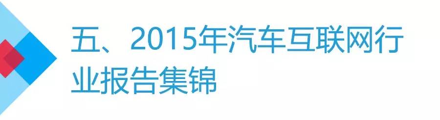 年度行业分析报告,汽车互联网行业是什么