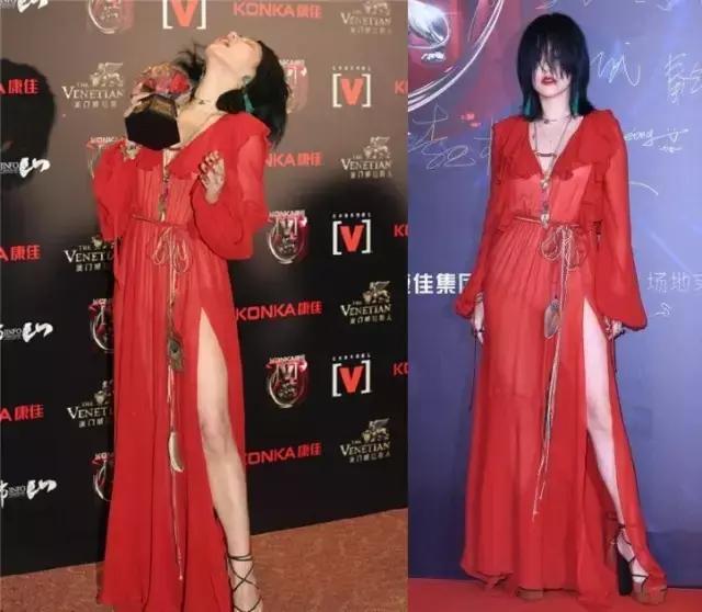 她坐过刘德华大腿，强吻吴彦祖，曾经的女神如今却造型辣眼睛