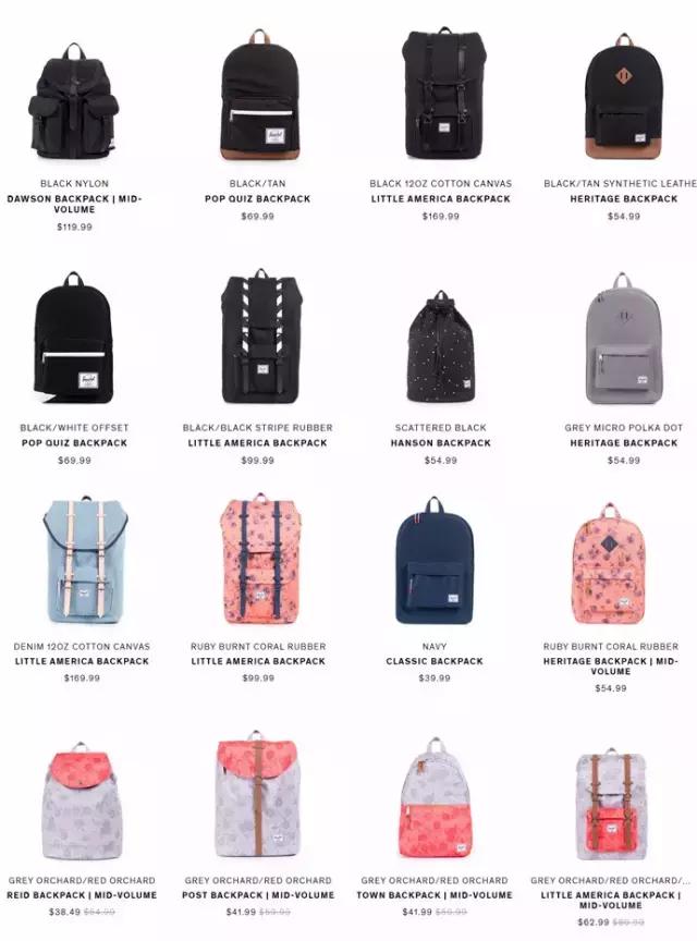 今年最流行的一款双肩包潮牌,双肩包推荐平价潮牌小众学生女